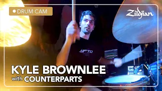 COUNTERPARTS LIVE Drum Cam with Kyle Brownlee | Zildjian