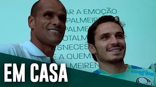 RIVALDO VISITA O PALMEIRAS E RELEMBRA CONQUISTAS