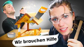 Rezo und ich bauen ein Vogelhaus (Ich habe große Angst)