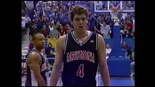 2003 Basketball: Arizona at Kansas (1st Half only)