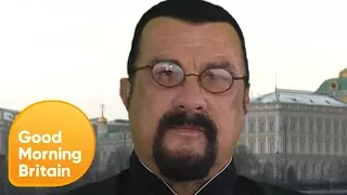 Steven Seagal Calls NFL Protests 'Disgusting' | Good Morning Britain