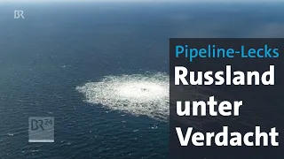 Pipeline-Lecks: Russland unter Sabotageverdacht | BR24