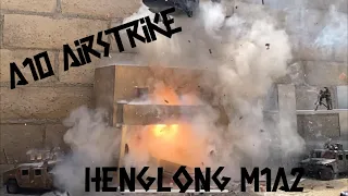 RC Tank HengLong M1A2 Abrams - A10 Strike Run