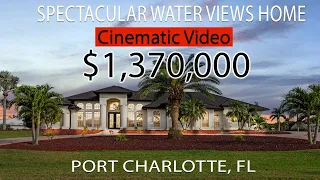 Spectacular Water FrontHome 8256 Antwerp circle port charlotte 33981