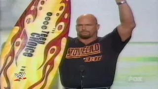 Stone Cold Wins Teen Choice Award For Favourite/Popular Wrestler 1999