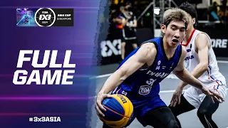 Mongolia 🇲🇳 vs Thailand 🇹🇭 | Men Full Game | FIBA 3x3 Asia Cup 2024 | 3x3 Basketball