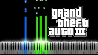 Grand Theft Auto III (Claude's) Theme Song Piano Tutorial