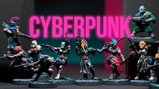 Cyberpunk Miniatures