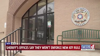 Sheriff's offices say they won't enforce new ATF rule