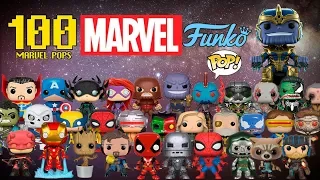 100 FUNKO POP DE MARVEL (LOS MEJORES)