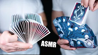 ASMR // The Oddly Satisfying Sounds of Card Shuffling (THOR EDITION)