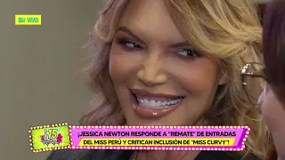 Amor y Fuego - MAY 20 - 2/4 - JESSICA NEWTON RESPONDE A "REMATE" DE ENTRADAS DEL MISS PERÚ | Willax