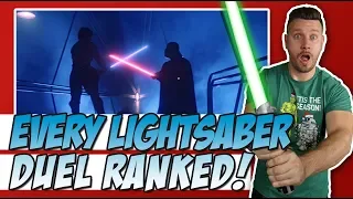 All 20 Star Wars Lightsaber Duels Ranked!