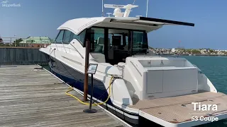 2022 Tiara Yachts 53 Coupe | Yacht Tour Video SkipperBud's