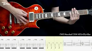 Metallica - Lux Æterna Guitar(Rhythm) Lesson With Tab Part.1/2(Slow Tempo)