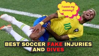 Best Soccer FAKE Injuries and Dives