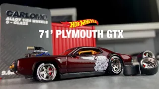 Hot Wheels 71’ Plymouth GTX in Harley Davidson Theme