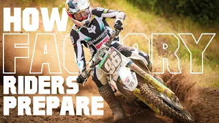 HOW FACTORY RIDERS PREPARE | Mc Motor-Mitte Magdeburg | MX2 KTM and Husqvarna Factory Team