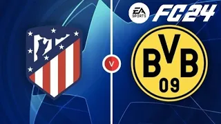 Atlético Madrid vs Borussia Dortmund - UEFA Champions League Quarter-final (Leg 1) - FC 24