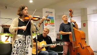 Elia Bastida violin workshop/performance, Jazzing 2022.  I can't get started.