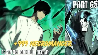 (65)LONER na NAGING SSS+ RANK NECROMANCER [TAGALOG MANHWA RECAP]