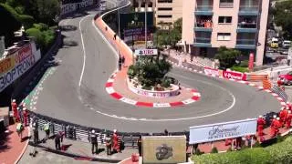 Hairpin crash Monaco GP 2013
