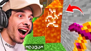 მოვკვდები და არხს ვაუქმებ!!! | Minecraft but You Can Mine ANYTHING