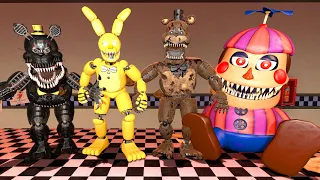 WHICH ANIMATRONIC IS THE SCARIEST? MOD REVIEW IN GARRY'S MOD FNAF COOP