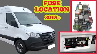 2018+ Mercedes Sprinter W907 W910 Fuse Location