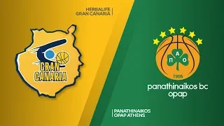 Herbalife Gran Canaria - Panathinaikos OPAP Athens Highlights | EuroLeague RS Round 24