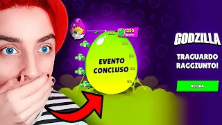 FINISCO L'EVENTO UOVA GODZILLA SU BRAWL STARS!!