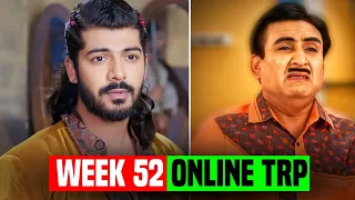 Week 52 Online TRP | Online TRP List Week 52 - Telly Wave News