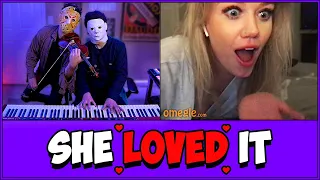 Michael Myers Serenades GIRLS on Omegle (ft. Jason)