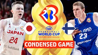 Japan 🇯🇵 vs Finland 🇫🇮 | Condensed Game | FIBA Basketball World Cup 2023