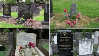 Gravesites of Mary McCartney, Julia Lennon, Stuart Sutcliffe, Brian Epstein, George Toogood Smith