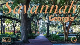 Savannah, GA [4K] Walking Tour (2021)
