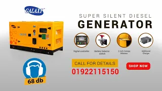 Galaxy Super Silent Diesel Generator