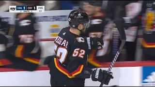 MacKenzie Weegar 1-1 Goal vs Vancouver Canucks | November 16th 2023 | Calgary Flames