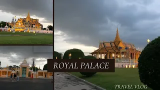 Walking in Front of Royal Palace - the Capital City of Cambodia/ Phnom Penh