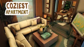 Coziest Apartment || The Sims 4 Apartment Renovation: Speed Build