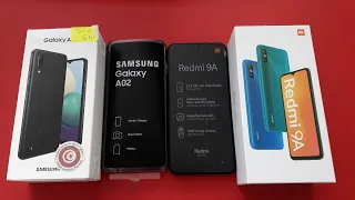 Samsung Galaxy A02 vs Redmi 9A : comparaison