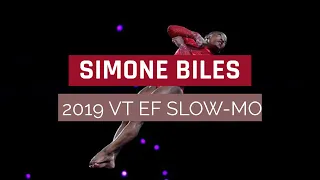 Simone Biles vault in slow-mo