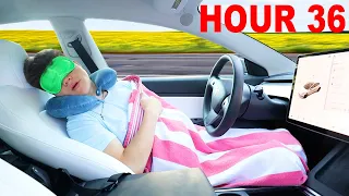 Tesla Autopilot For 48 Hours Straight! *GONE WRONG*