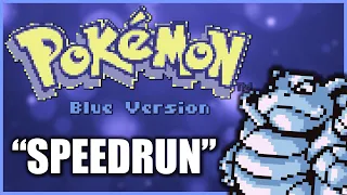 Pokémon Blue "Speedrun"?