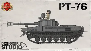 PT-76 - Custom Lego - In The Designer’s Studio