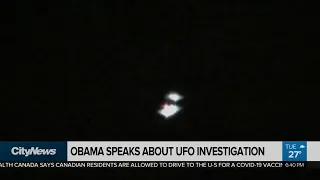 Obama speaks about UFO investigation