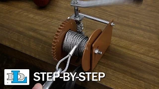 Installing Cable on Worm Gear Winches - Step-By-Step