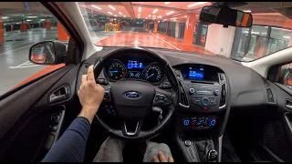 Ford Focus Night | POV Test Drive #554 Joe Black