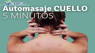 AUTOMASAJE para DOLOR CUELLO en 5 MINUTOS | Fisiolution