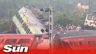 Worst India train disaster in decades kills hundreds